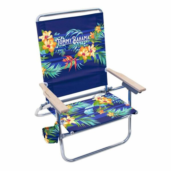Bedding Beyond 4-Position Assorted Color Beach Folding Chair, 4PK BE3313808